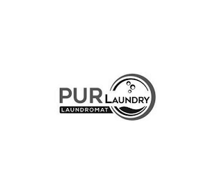 PUR LAUNDRY LAUNDROMAT logo