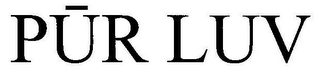PUR LUV logo