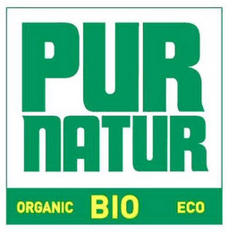 PUR NATUR ORGANIC BIO ECO logo