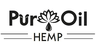 PUR OIL HEMP logo