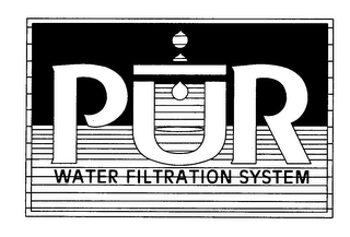 PUR WATER FILTRATION SYSTEM logo
