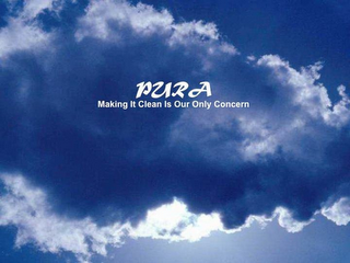 PURA MAKING IT CLEAN IS OUR ONLY CONCERN. logo