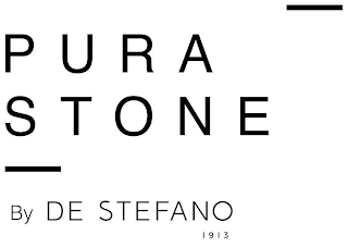 PURA STONE BY DE STEFANO 1913 logo