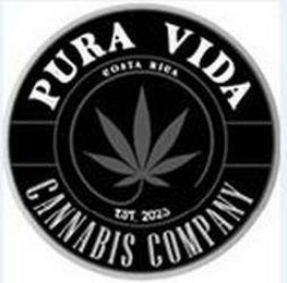 PURA VIDA CANNABIS COMPANY COSTA RICA EST. 2023 logo