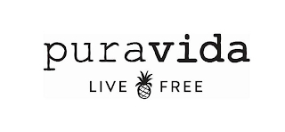 PURA VIDA LIVE FREE logo
