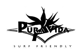 PURA VIDA SURF FRIENDLY logo