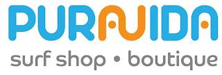 PURAVIDA SURF SHOP · BOUTIQUE logo
