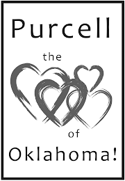 PURCELL THE OF OKLAHOMA! logo