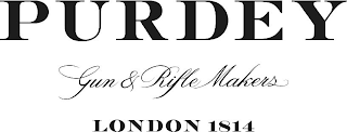 PURDEY GUN & RIFLE MAKERS LONDON 1814 logo