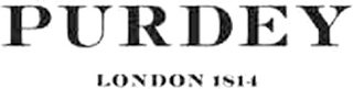PURDEY LONDON 1814 logo