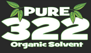 PURE 322 ORGANIC SOLVENT logo