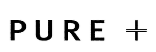 PURE + logo