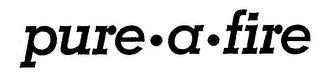 PURE-A-FIRE logo