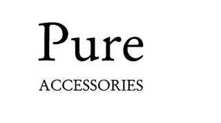 PURE ACCESSORIES logo
