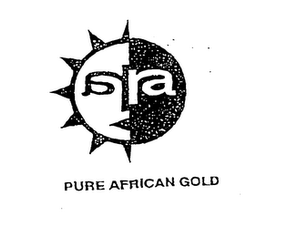 PURE AFRICAN GOLD logo