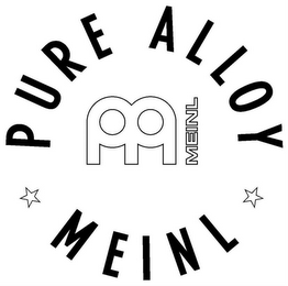 PURE ALLOY PP MEINL logo