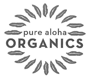 PURE ALOHA ORGANICS logo