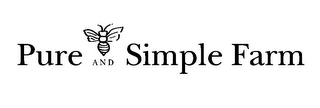 PURE AND SIMPLE FARM logo