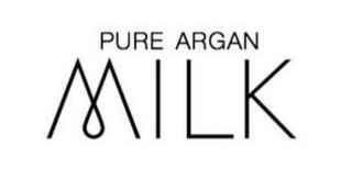 PURE ARGAN MILK logo