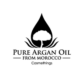 PURE ARGAN OIL FROM MOROCCO COSMETHINGS logo