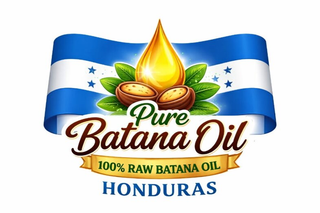 PURE BATANA OIL 100% RAW BATANA OIL HONDURAS logo