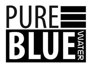 PURE BLUE WATER logo