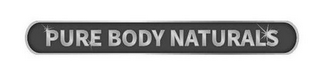 PURE BODY NATURALS logo