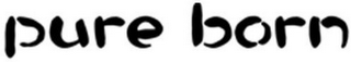 PURE BORN logo