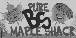 PURE BS MAPLE SHACK logo