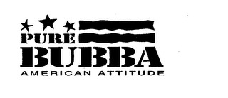 PURE BUBBA AMERICAN ATTITUDE logo