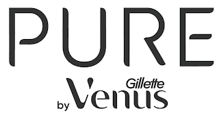 PURE BY GILLETTE VENUS logo