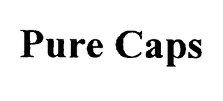PURE CAPS logo