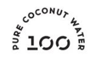 PURE COCONUT WATER 100 logo