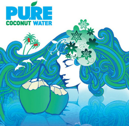 PURE COCONUT WATER logo