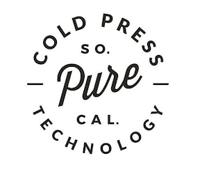 PURE COLD PRESS TECHNOLOGY SO. CAL. logo