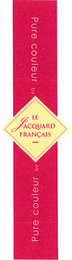 PURE COULEUR BY LE JACQUARD FRANÇAIS logo