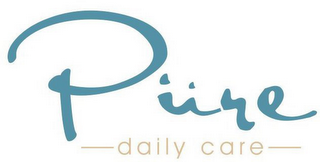 PURE DAILY CARE logo