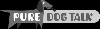 PURE DOG TALK logo