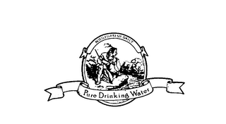 PURE DRINKING WATER BOTTLED FRESH DAILY logo