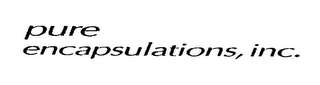 PURE ENCAPSULATIONS, INC. logo