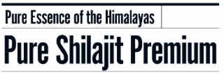 PURE ESSENCE OF THE HIMALAYAS PURE SHILAJIT PREMIUM logo