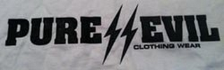 PURE EVIL CLOTHING WEAR logo