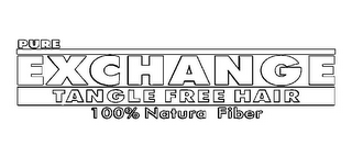 PURE EXCHANGE TANGLE FREE HAIR 100% NATURA FIBER logo