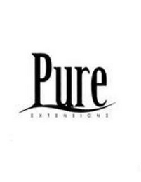 PURE EXTENSIONS logo