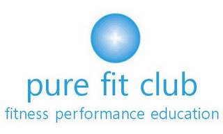 PURE FIT CLUB FITNESS PERFORMANCE EDUCATION logo