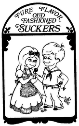 PURE FLAVOR OLD FASHIONED SUCKERS logo