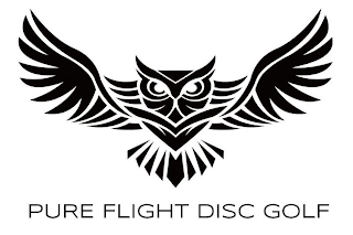 PURE FLIGHT DISC GOLF logo