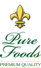PURE FOODS PREMIUM QUALITY logo
