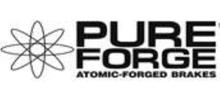 PURE FORGE ATOMIC-FORGED BRAKES logo