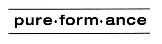 PURE FORM ANCE logo